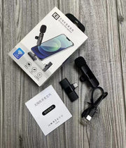 Collar Clip Microphone Outdoor Video Recording Wireless Microphone
